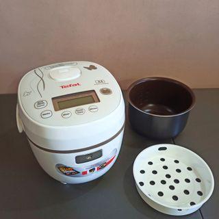 Tefal Digital Mini Compact Fuzzy Logic Rice Cooker - 4 cups Electric Ceramic Pot