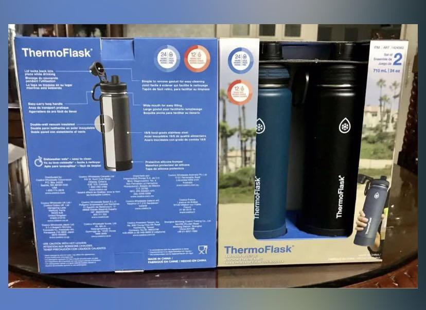 ThermoFlask 24 oz/710 ml hot & cold container, Health & Nutrition