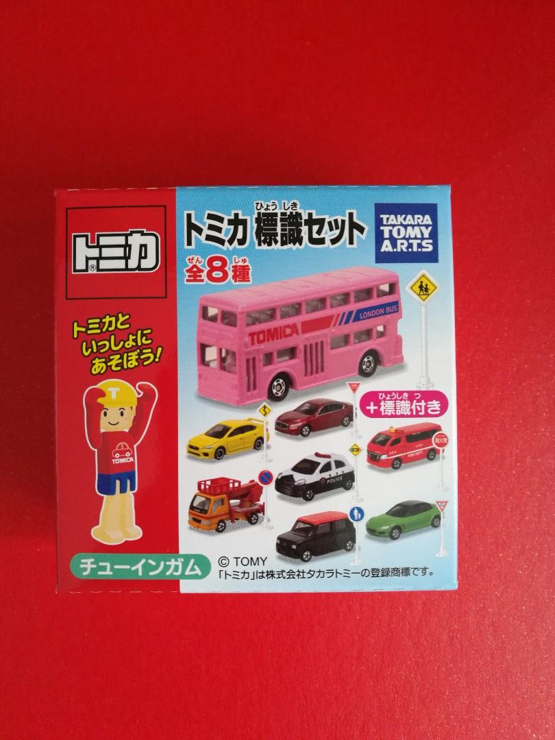 Tomica 標識車5巴士連路牌トミカ標識セット5バス, 興趣及遊戲, 玩具 遊戲類- Carousell