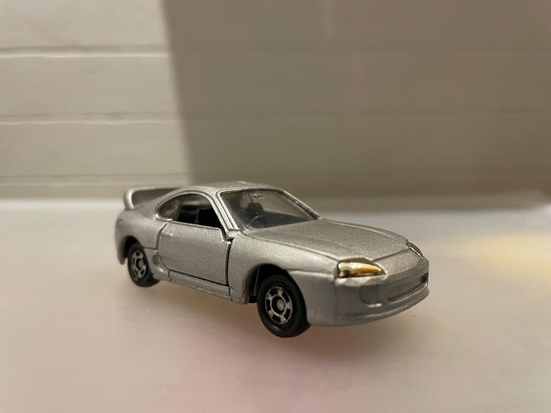 Tomica | Toyota Supra (Silver), Hobbies & Toys, Toys & Games on Carousell