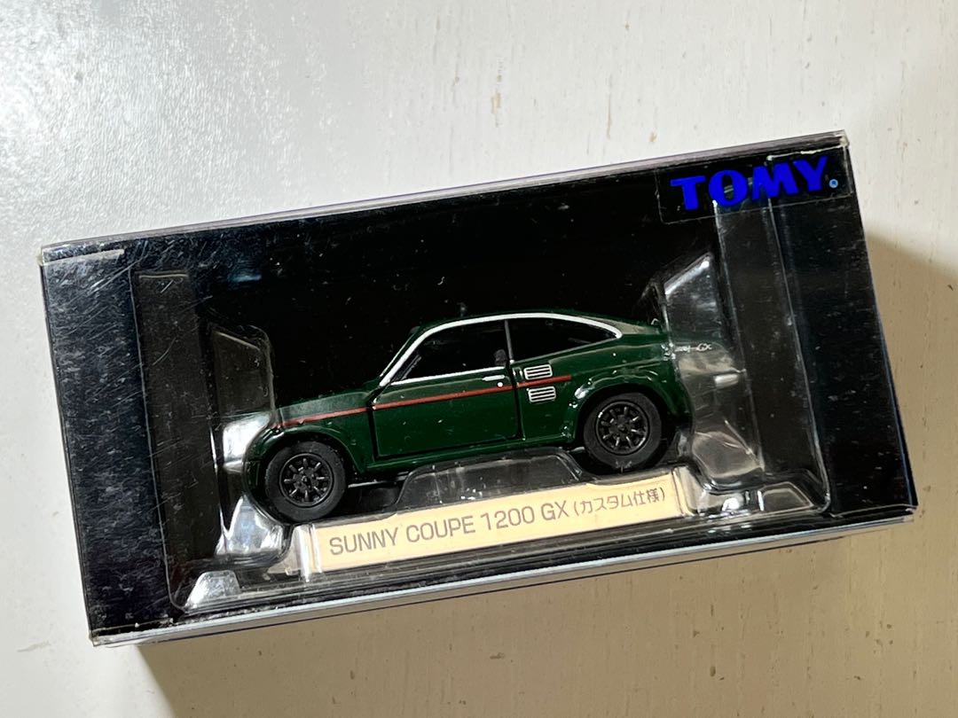 Tomica Limited - TL0029 Sunny Coupe 1200 gx Custom Specification (日版),  興趣及遊戲, 玩具& 遊戲類- Carousell