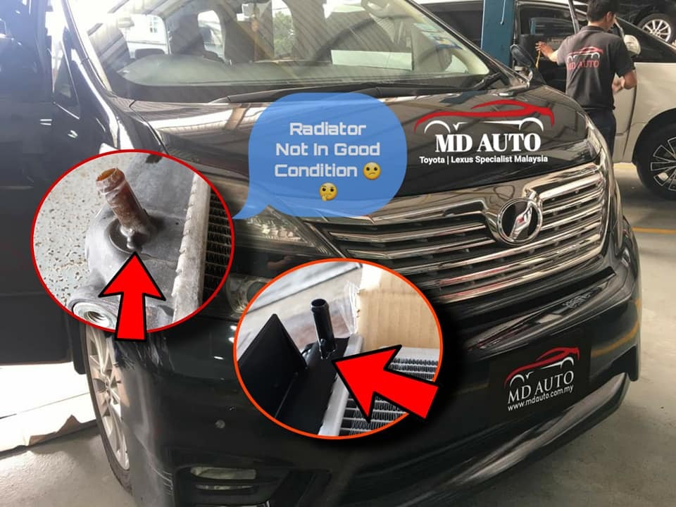 TOYOTA VELLFIRE RADIATOR NOT IN GOOD CONDITION?, Auto Accessories on ...