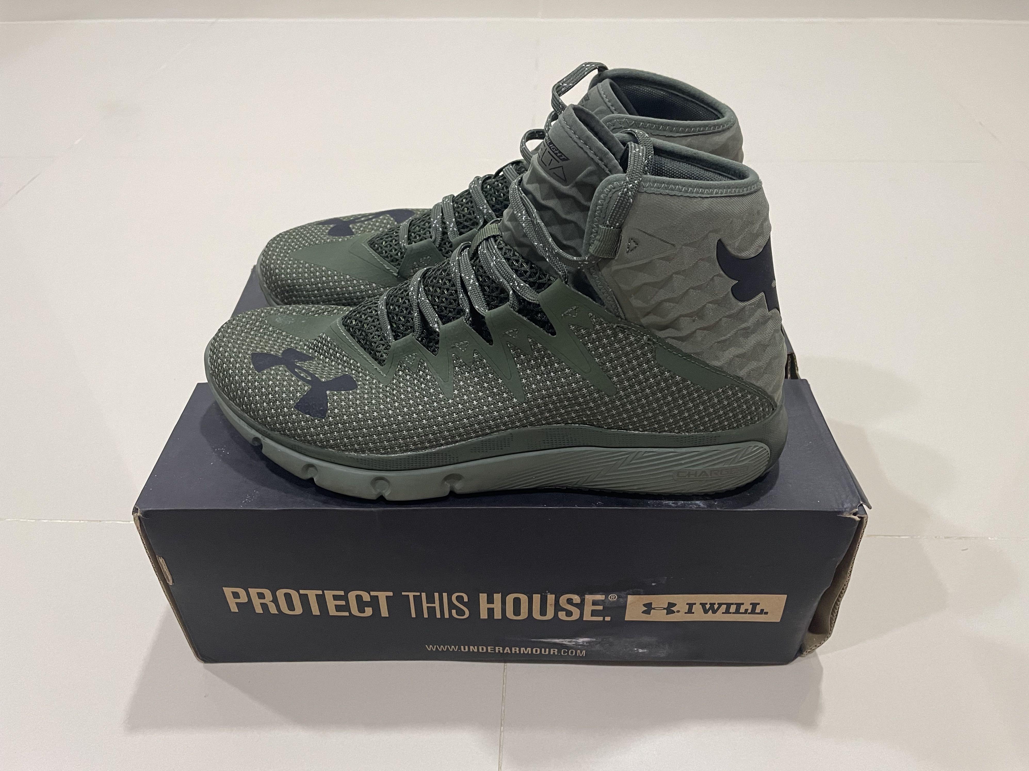 Under Armour x Project Rock Delta Shoes, Men's Fashion, Footwear, Sneakers  on Carousell