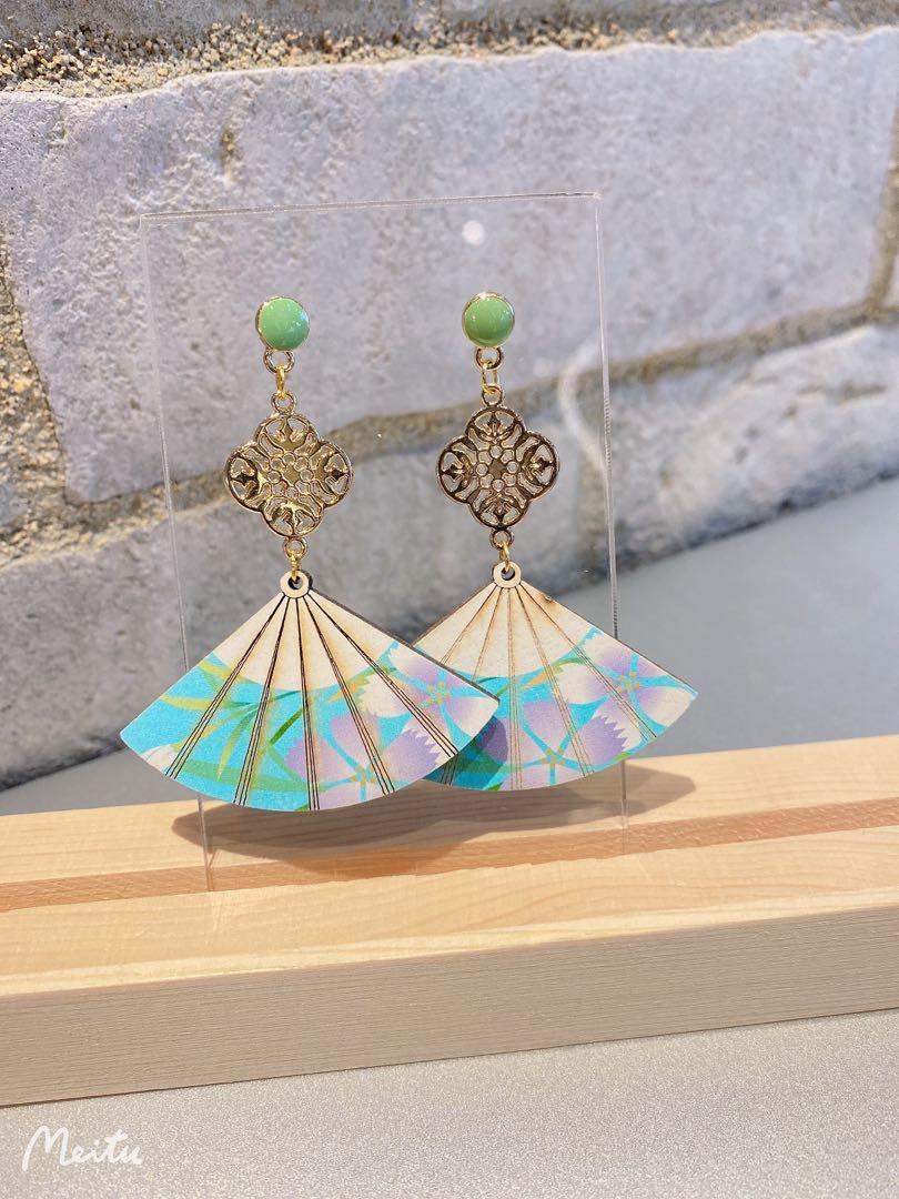 Japanese style earrings hot sale