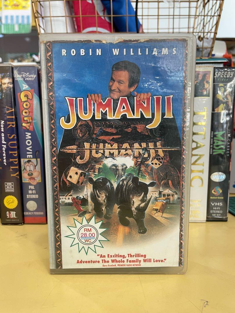 (VHS) Jumanji, Hobbies & Toys, Music & Media, CDs & DVDs on Carousell