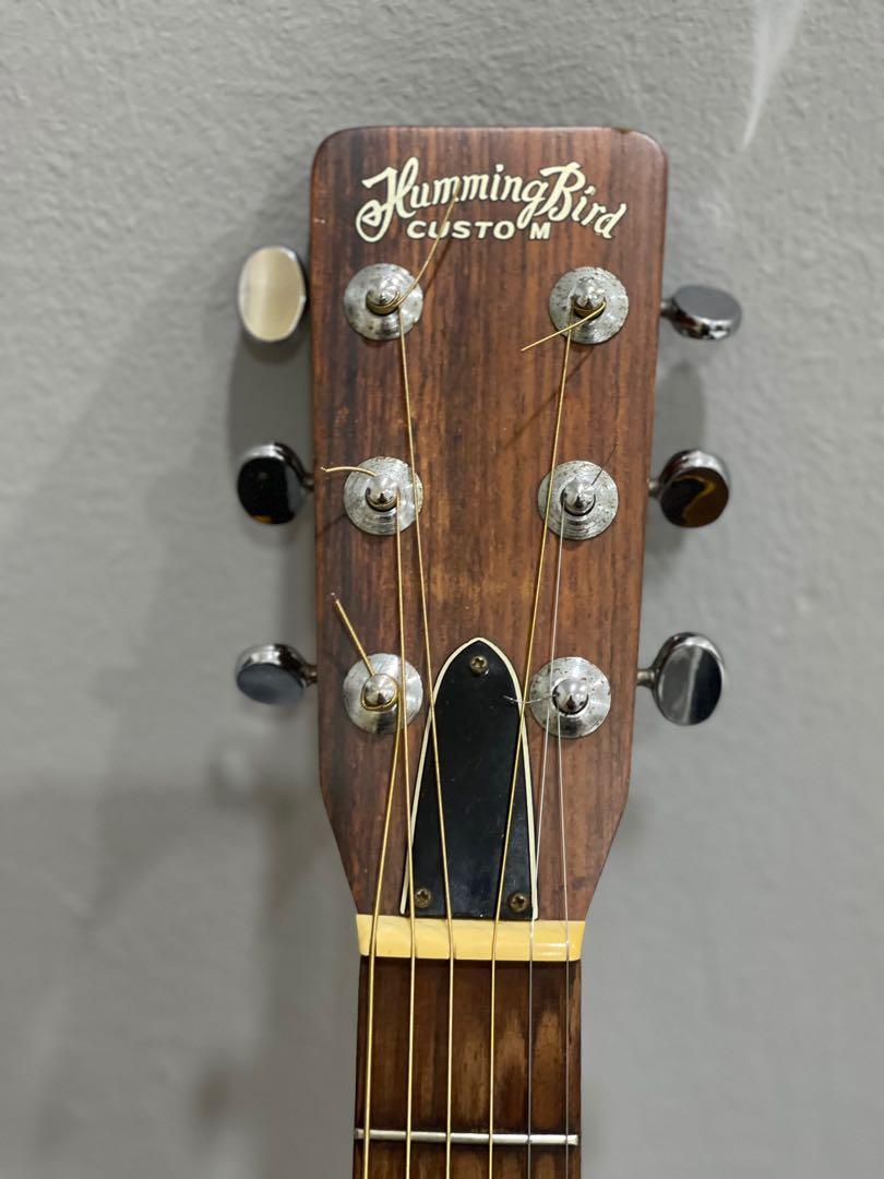 Vintage 1970s Brazilian Rosewood Made in Japan Tokai Hummingbird Custom  W-200 Acoustic Guitar