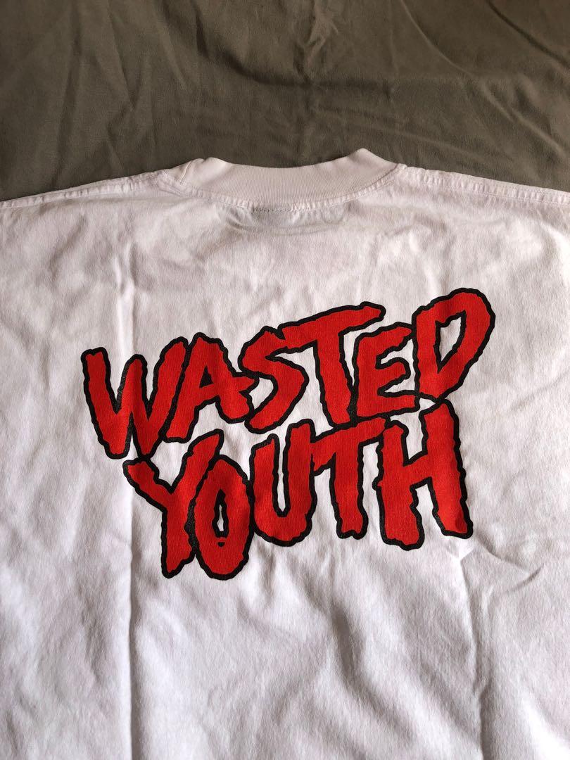 Wasted youth Tee verdy, 男裝, 上身及套裝, T-shirt、恤衫、有領衫