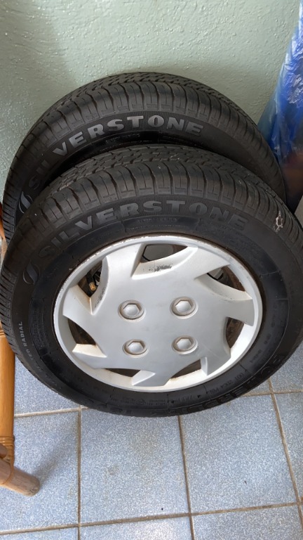 Wheel 12 inch with standard rim set, Auto Accessories on Carousell