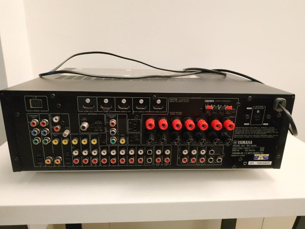 YAMAHA AV RECEIVER RXV665 7.2 Channel, Audio, Portable Audio