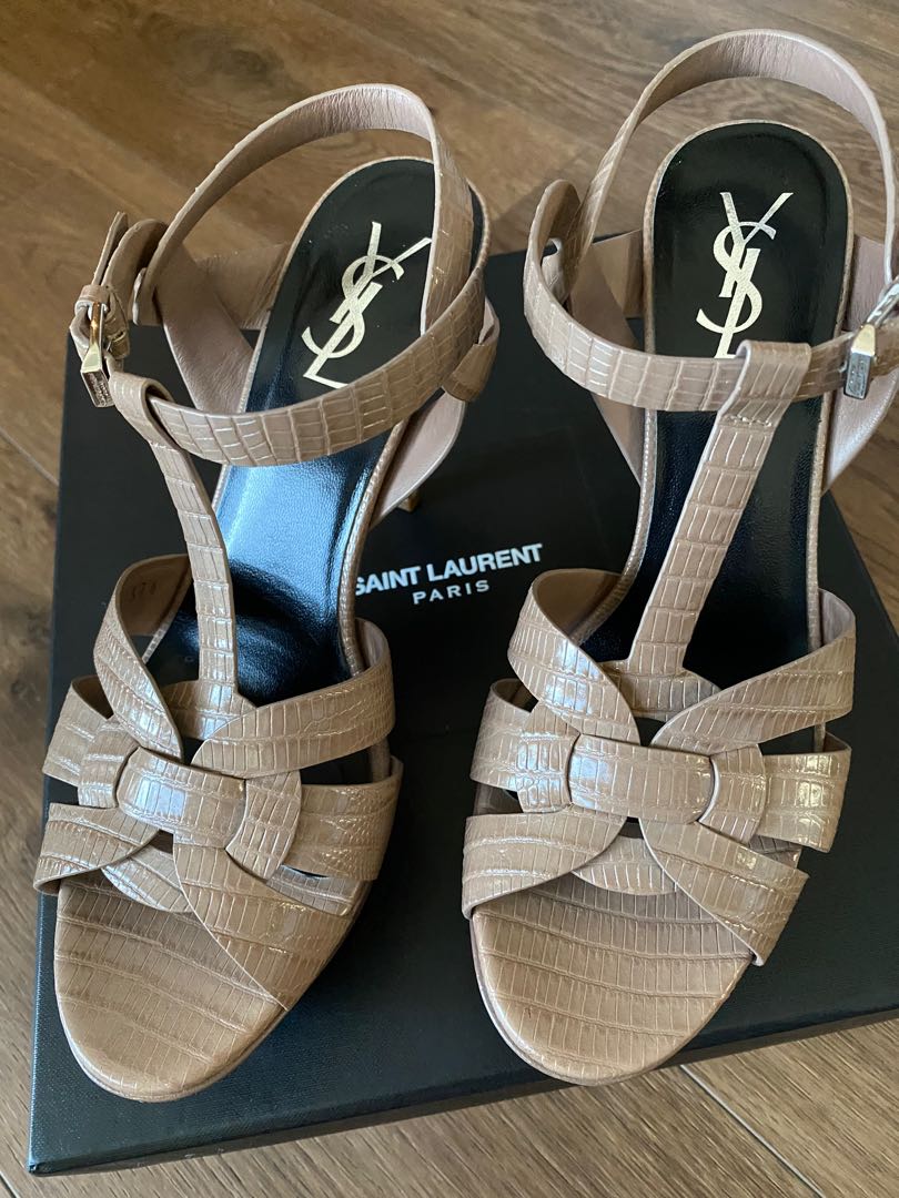 ysl low heel