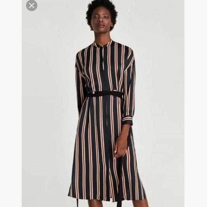 Zara black outlet tunic dress