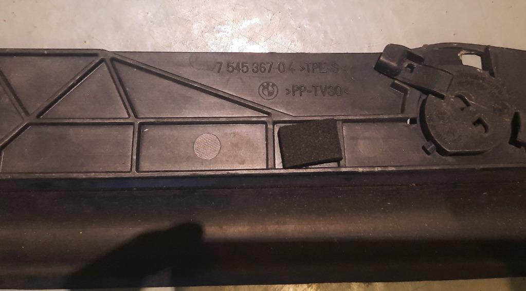 0811 BMW 335I INTERCOOLER SEALING SEAL OEM 754536704, Auto Accessories