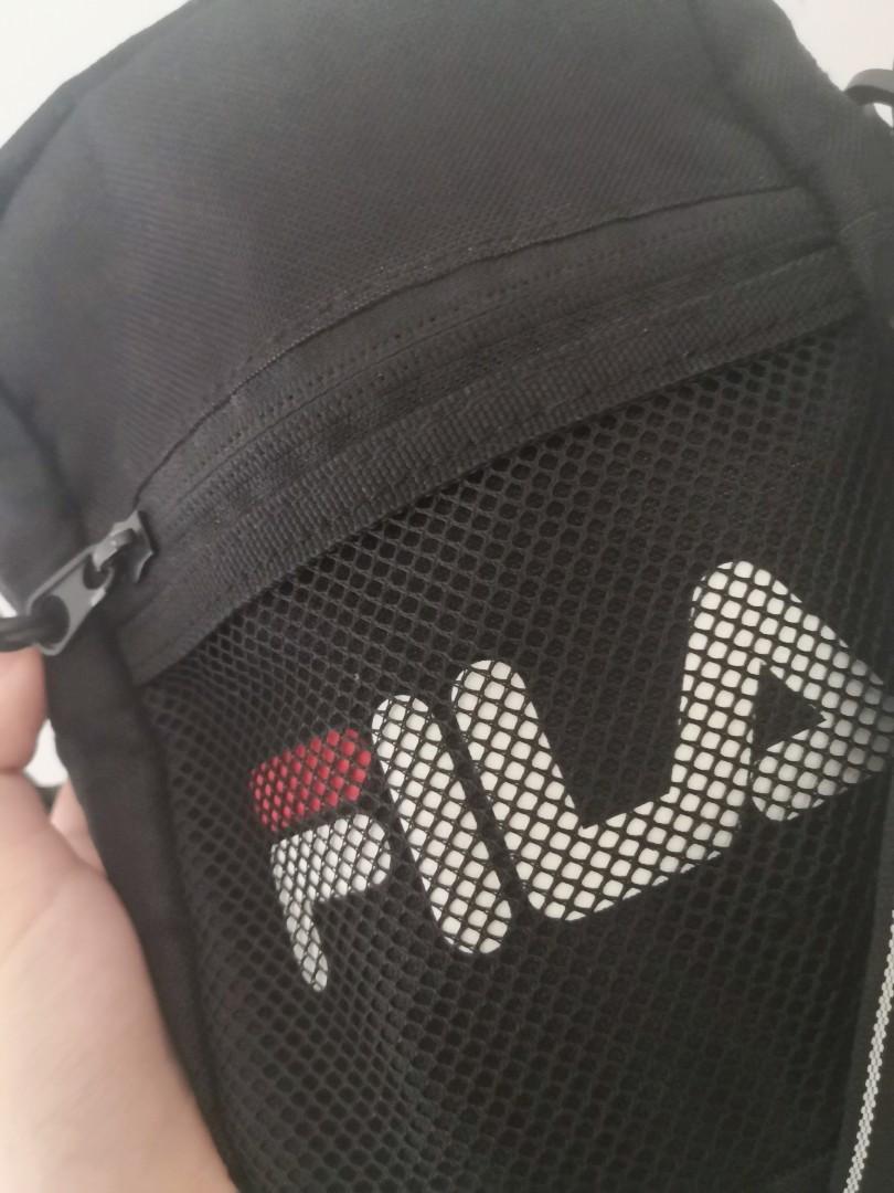 100 authentic black ss18 Fila sling shoulder bag Men s Fashion Bags Sling Bags on Carousell