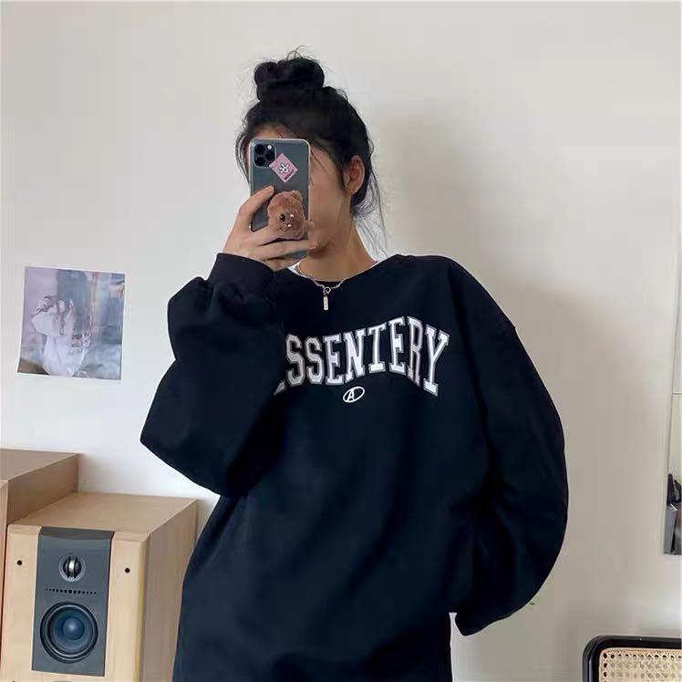 Champion sweater oversized shop korea