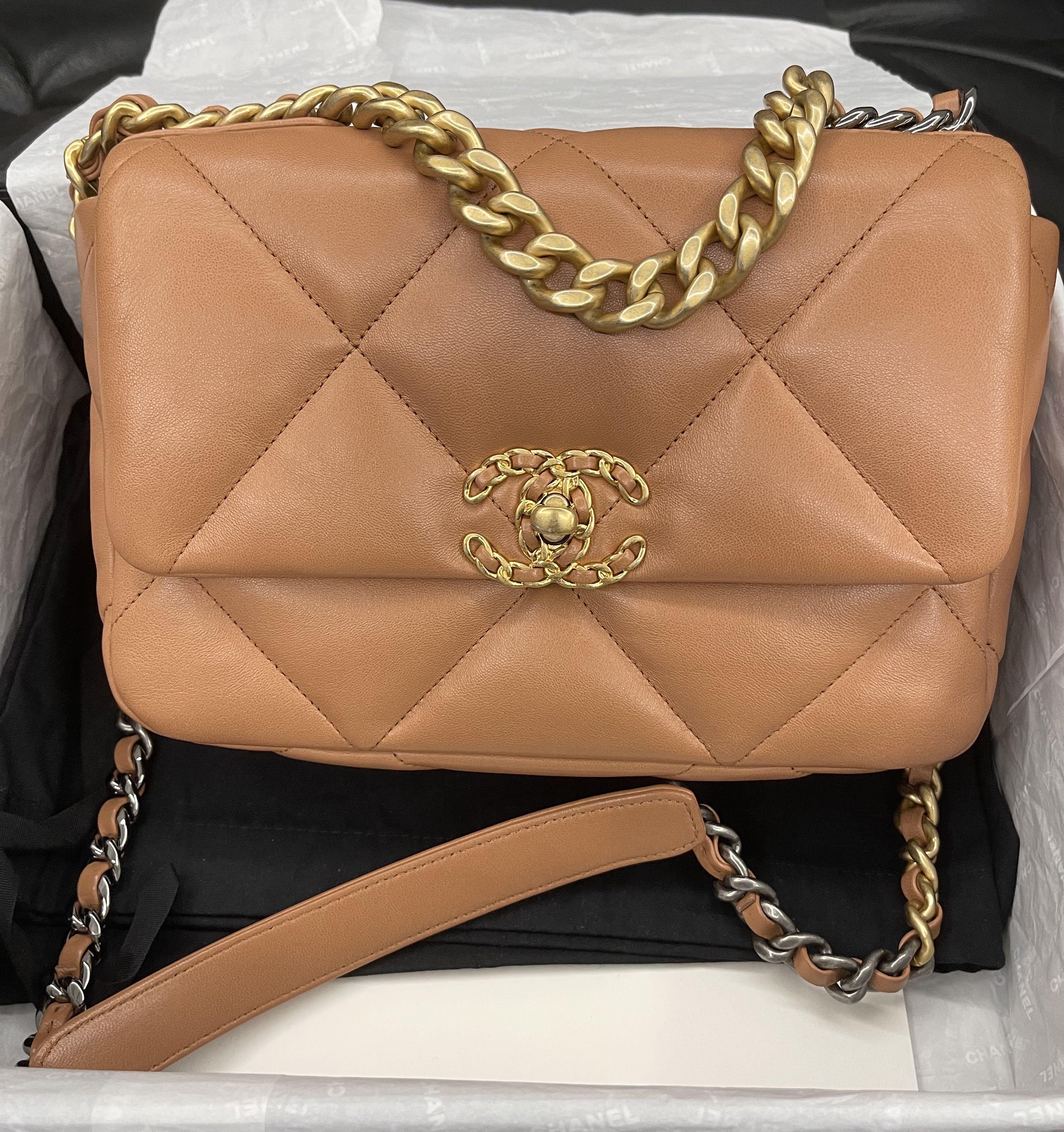 Chanel Chevron Mini Flap Bag, Luxury, Bags & Wallets on Carousell