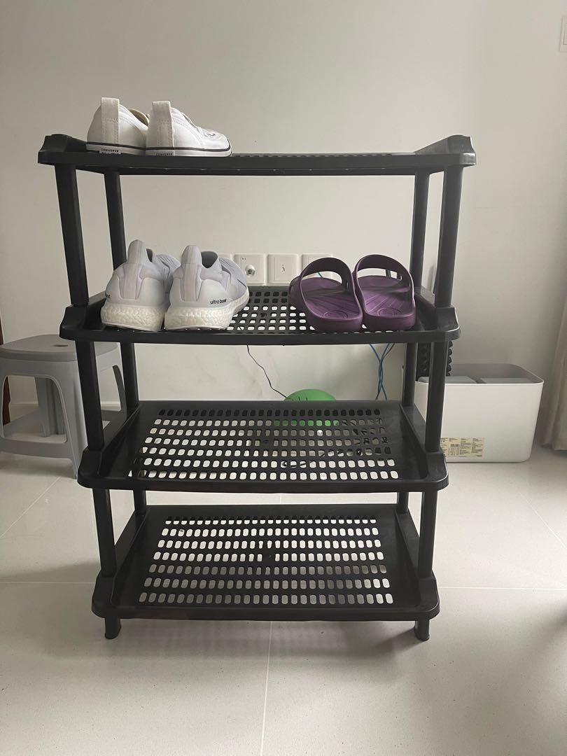 4-level Shoe Rack, Furniture & Home Living, Furniture, Shelves ...
