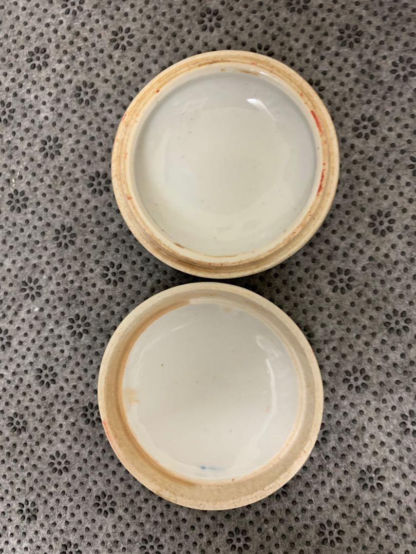 乾隆年制款海水龍紋印泥盒, 興趣及遊戲, 收藏品及紀念品, 古董收藏