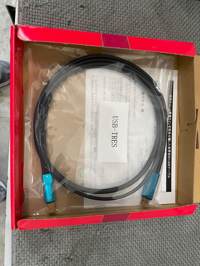 Acoustic Revive Usb Tres Usb 3 0 Audio Cable Audio Other Audio Equipment On Carousell