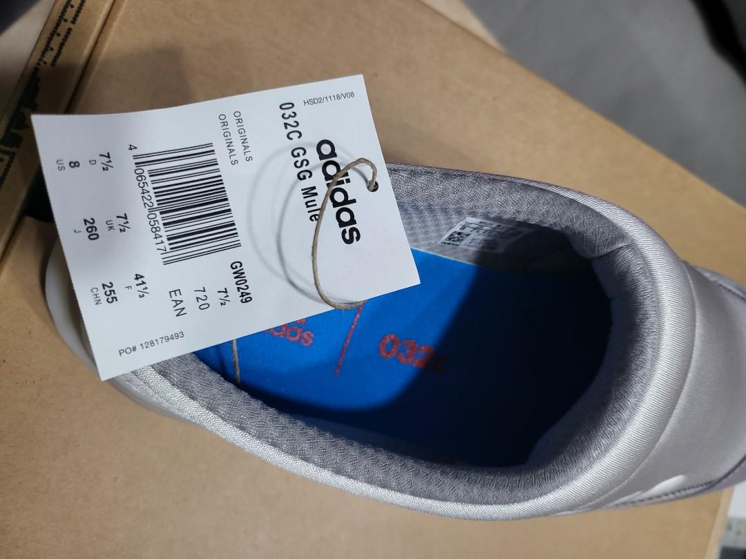 Adidas 032C GSG Mules, Men's Fashion, Footwear, Sneakers on Carousell