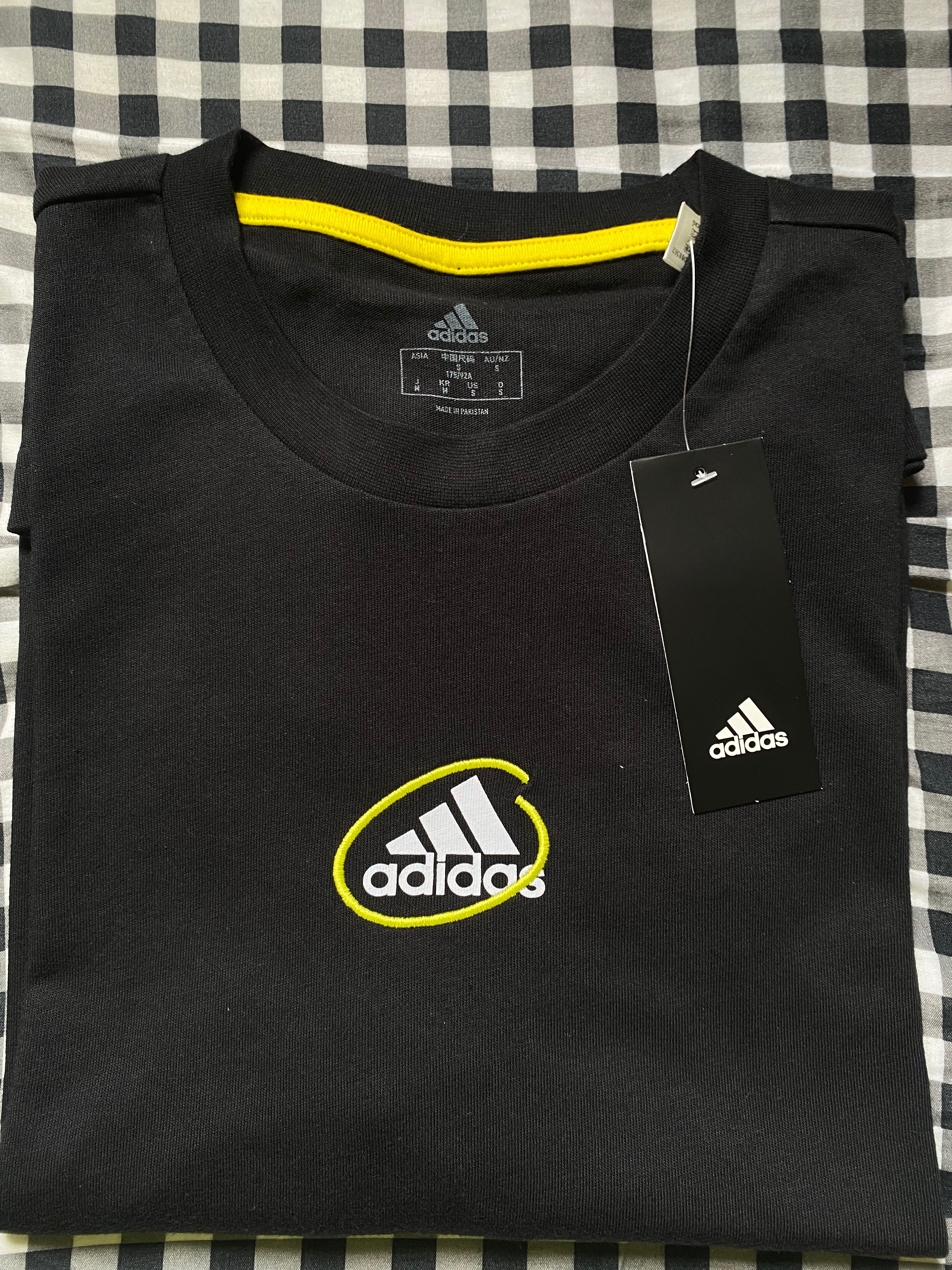 Adidas Cute Scribble Oversized Tee (S 