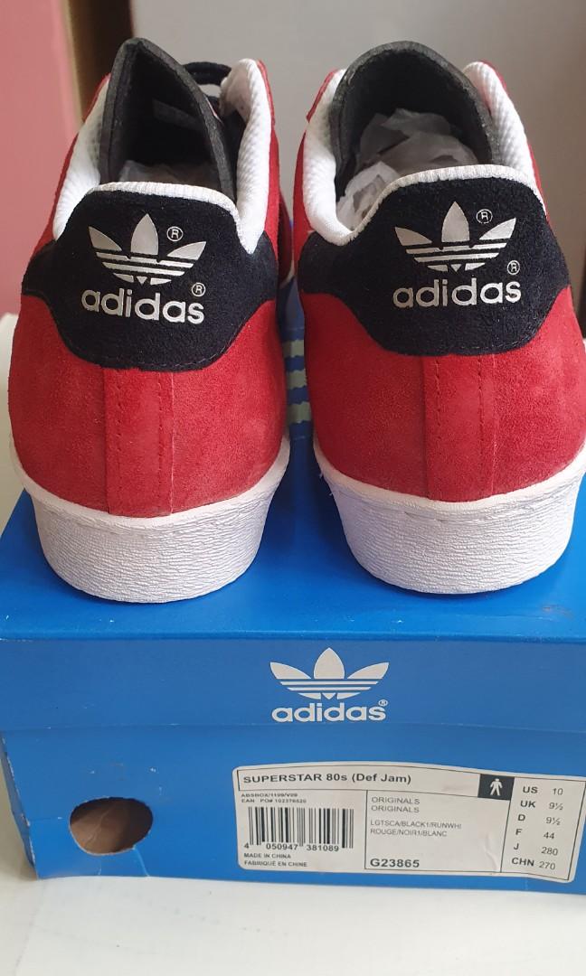 Adidas Def Jam Superstar 80 s US10