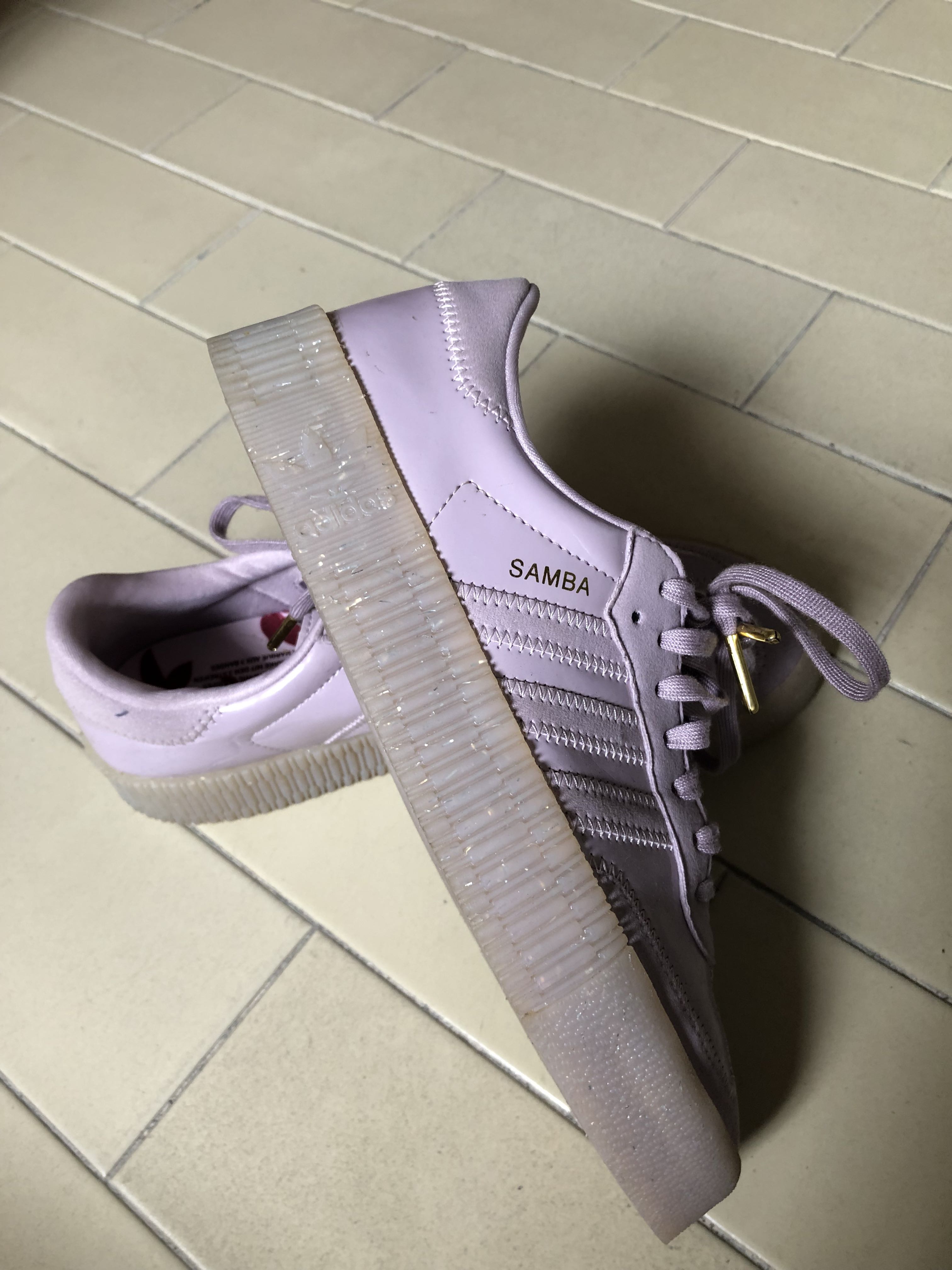 adidas samba lilac