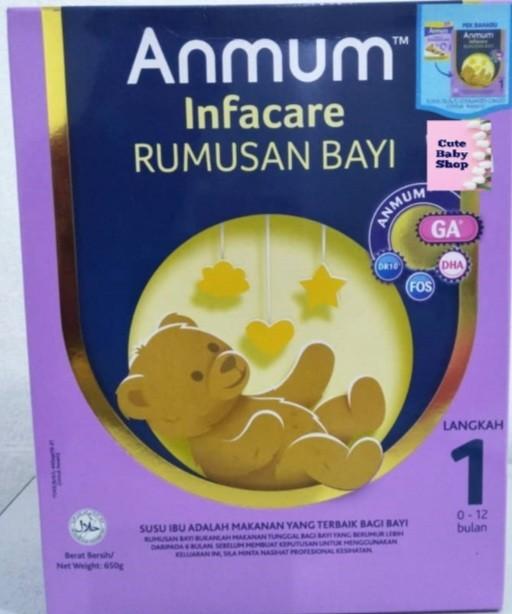 Anmum Infacare Step 1 650g Babies Kids Nursing Feeding Breastfeeding Bottle Feeding On Carousell