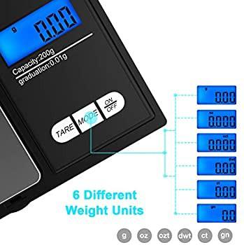 NoBrand Digital Scale Pocket Weight Scale, G/OZ/CT/OZT Quick