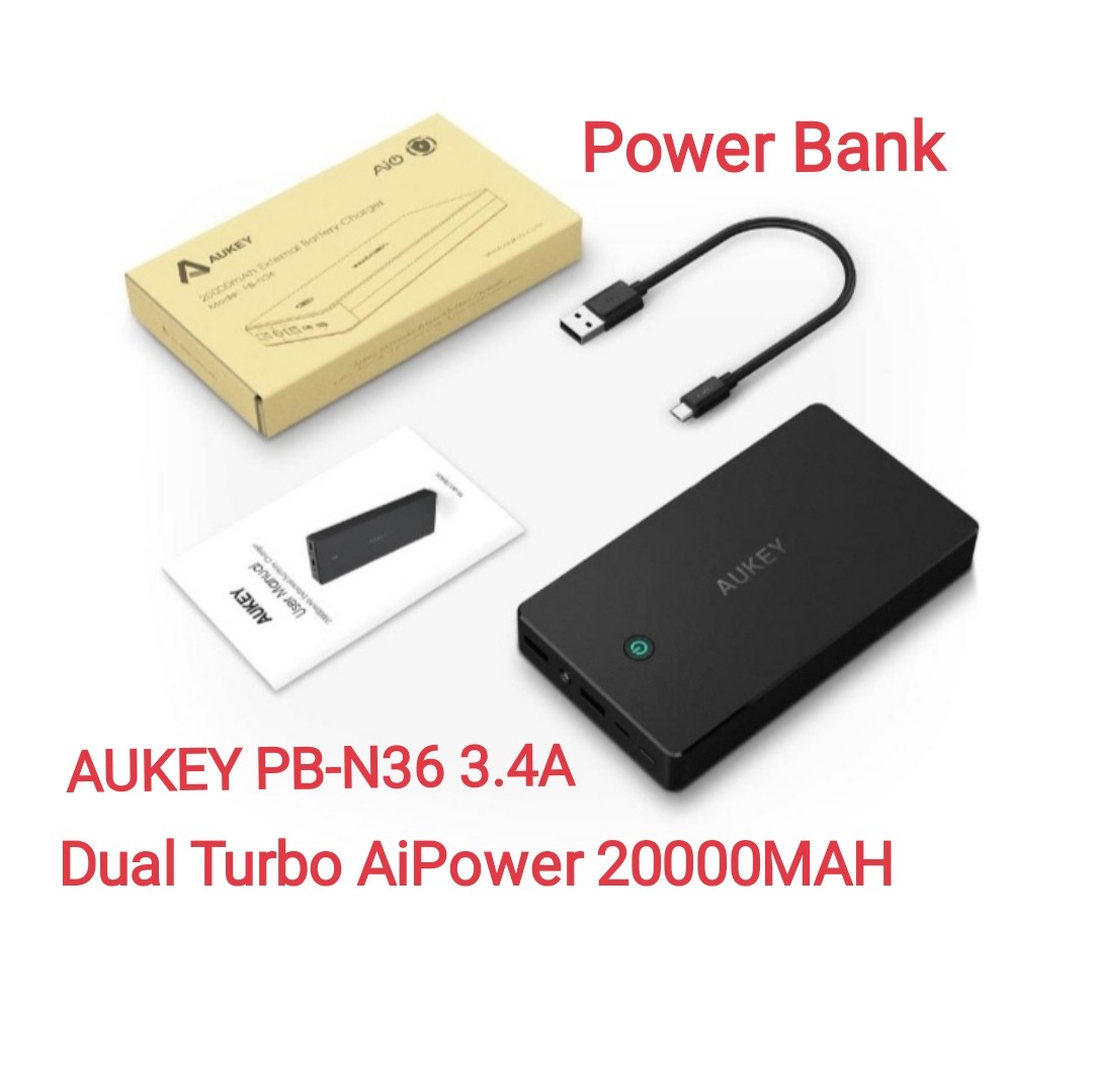 Aukey PB-N36 20000 mAh Power Bank Price, Full Specifications & Features  (30th Jan 2024) at Gadgets Now