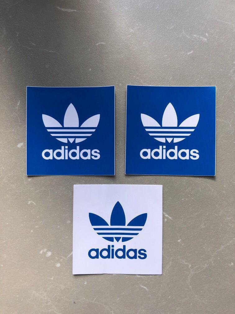Authentic Adidas Logo Sticker, & Toys, Stationery & Craft, Craft Supplies Tools on Carousell