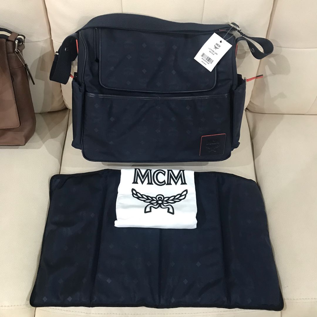 Authentic Brand New MCM Diapers Bag Sling Bag, Luxury, Bags & Wallets