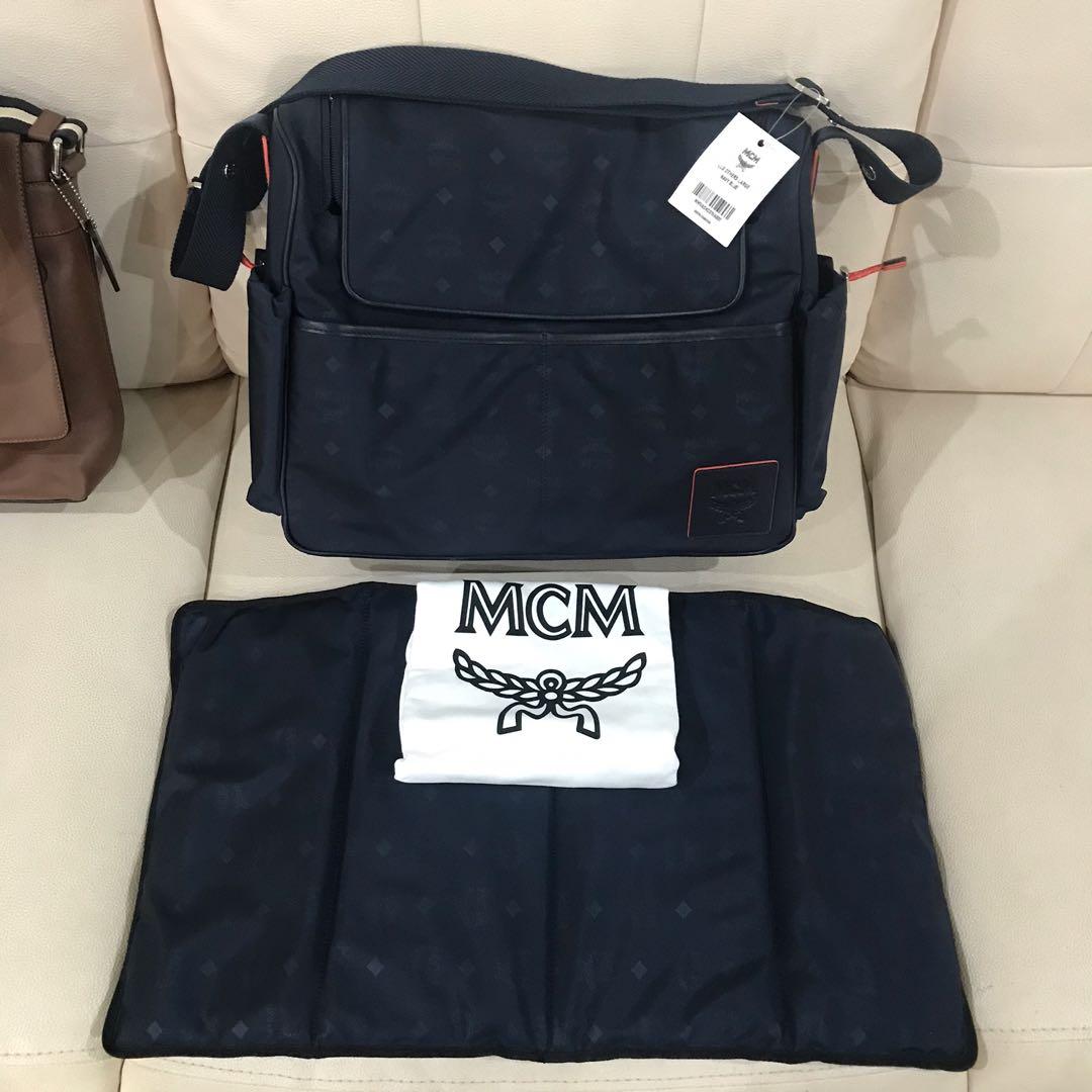 Authentic Brand New MCM Diapers Bag Sling Bag, Luxury, Bags & Wallets ...