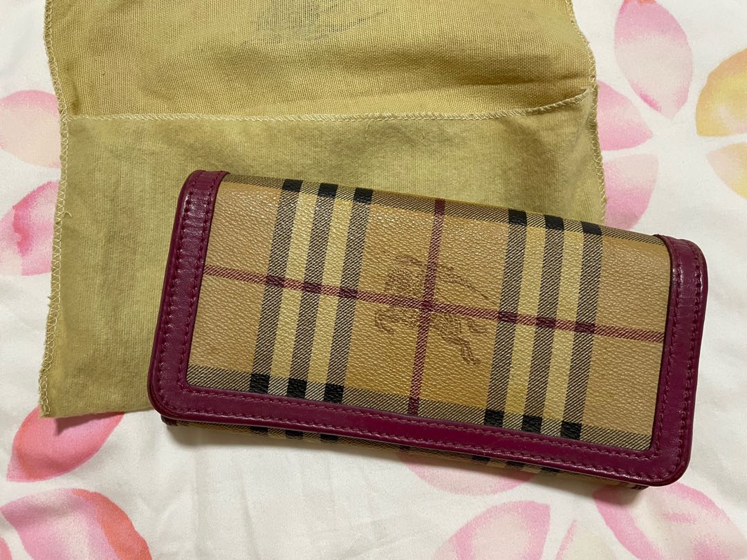 authentic burberry wallet