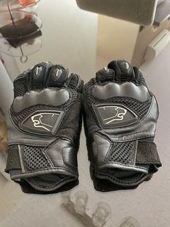 Bering Motorcycle Gloves (Street) size S leather & fabric