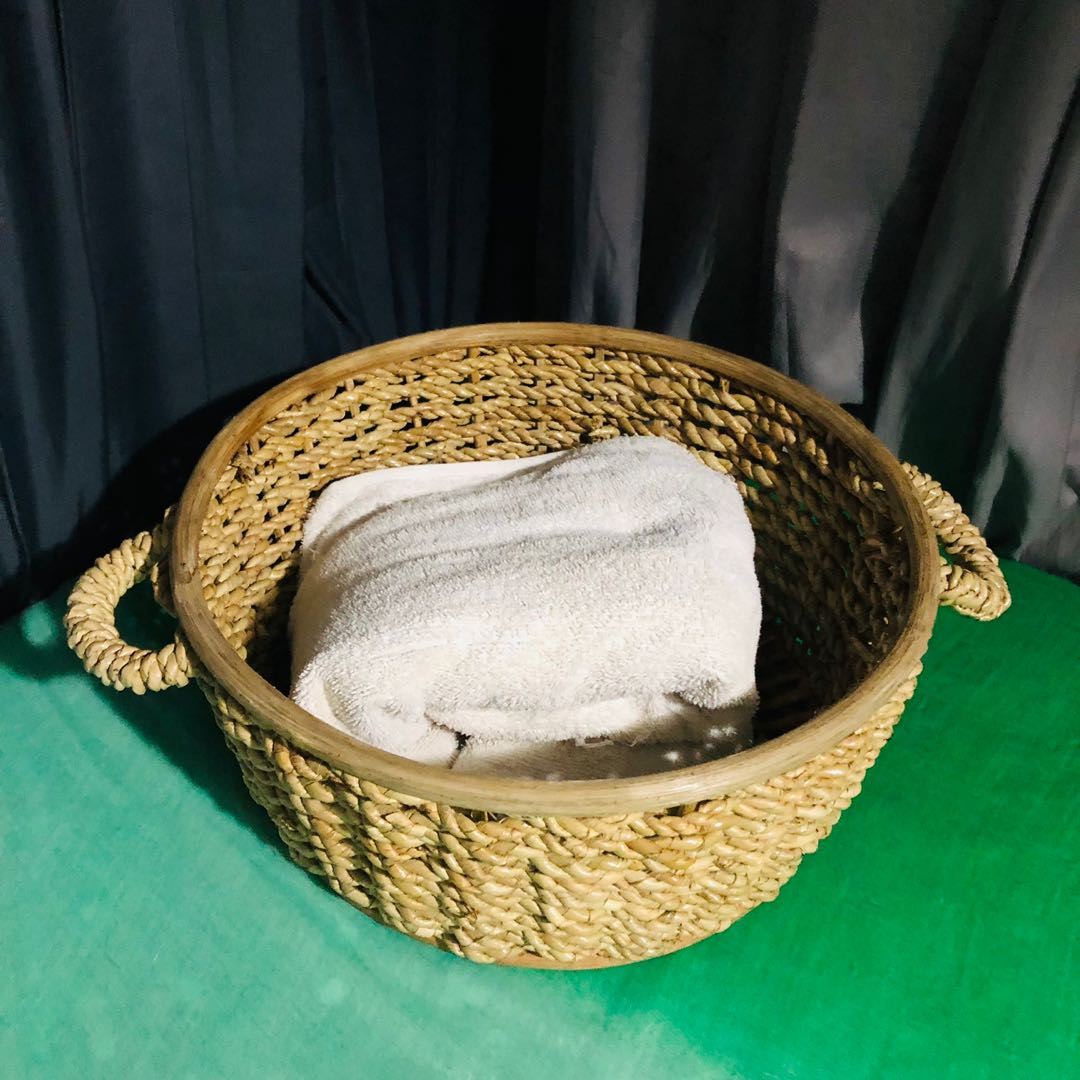 BIGKIS Laundry Basket Photoshoot Basket for Baby, Furniture & Home