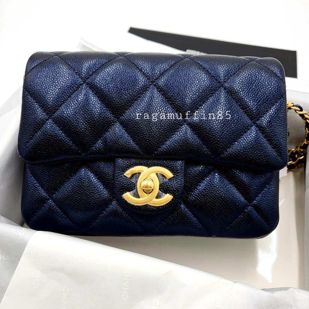 Chanel Mini Rectangular Tweed Lghw, Luxury, Bags & Wallets on