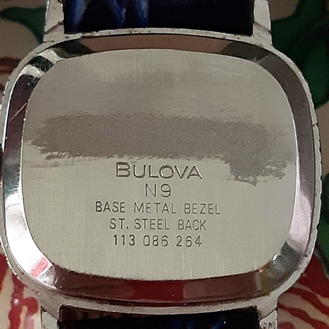 Bulova n9 base metal bezel 2025