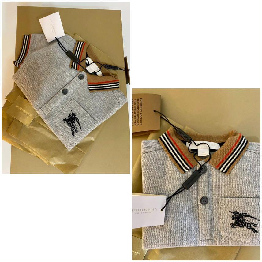 Burberry polo kids price on sale