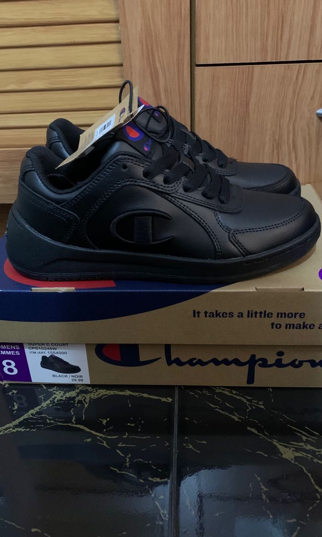 Womens black online champion shoes