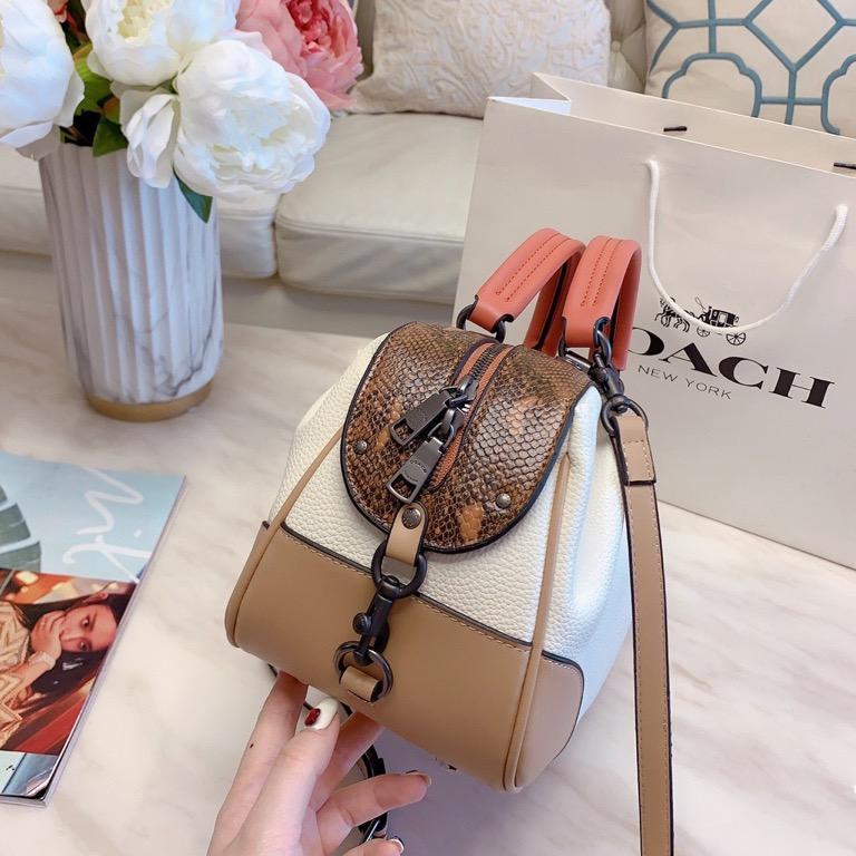 Coach bowling bag discount purse