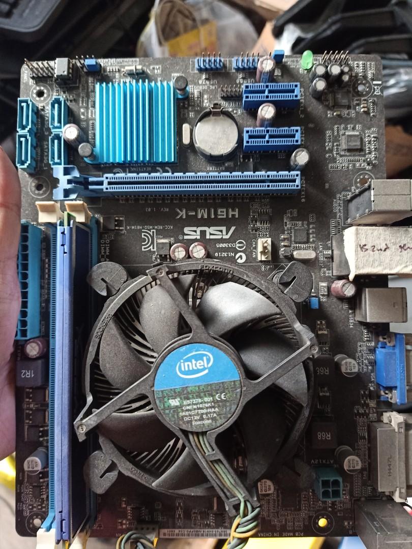 CORE i7 3rd GEN QUADCORE BUNDLE. MOBO+PROC+RAM+FAN (Category: Computer Parts) located in Meycauayan. Submitted by jonruelan (Listing ID 1117215339, Image 3). Description: OPEN FOR BULK ORDER. UNLI TEST PO TAYO SA SHOP. SET 1*7.5K PAG 10PCS UP 7K PER SET. CORE i7 3RD GEN QUADCORE 3.50ghz ASUS/ECS MOBO. PILI KA LANG. 8GB RAM HYPER X FURY SET 2* 6K CORE i5 2nd GEN DUALCORE 3.10GHZ ASUS/ECS MOBO 8GB RAM HYPER X FURY SET 3*8K CORE i3 6th GEN QUADCORE 