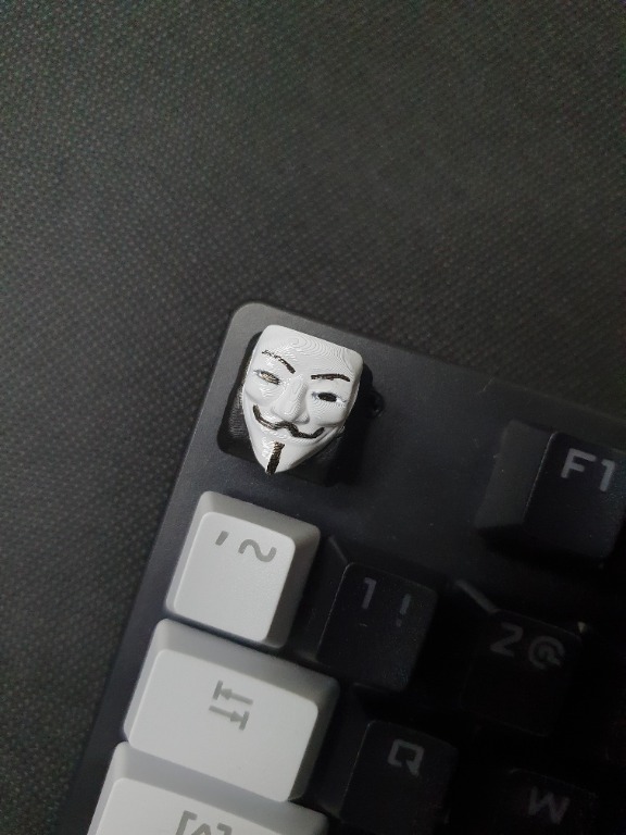 Custom Keycaps Keyboard V for Vendetta Mechanical Switches, Computers ...