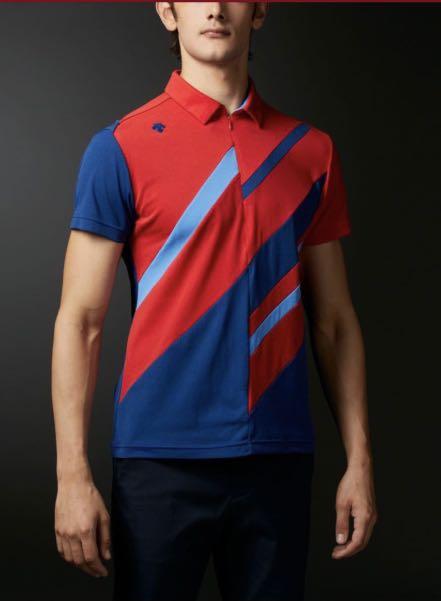 Descente golf shirts for clearance sale
