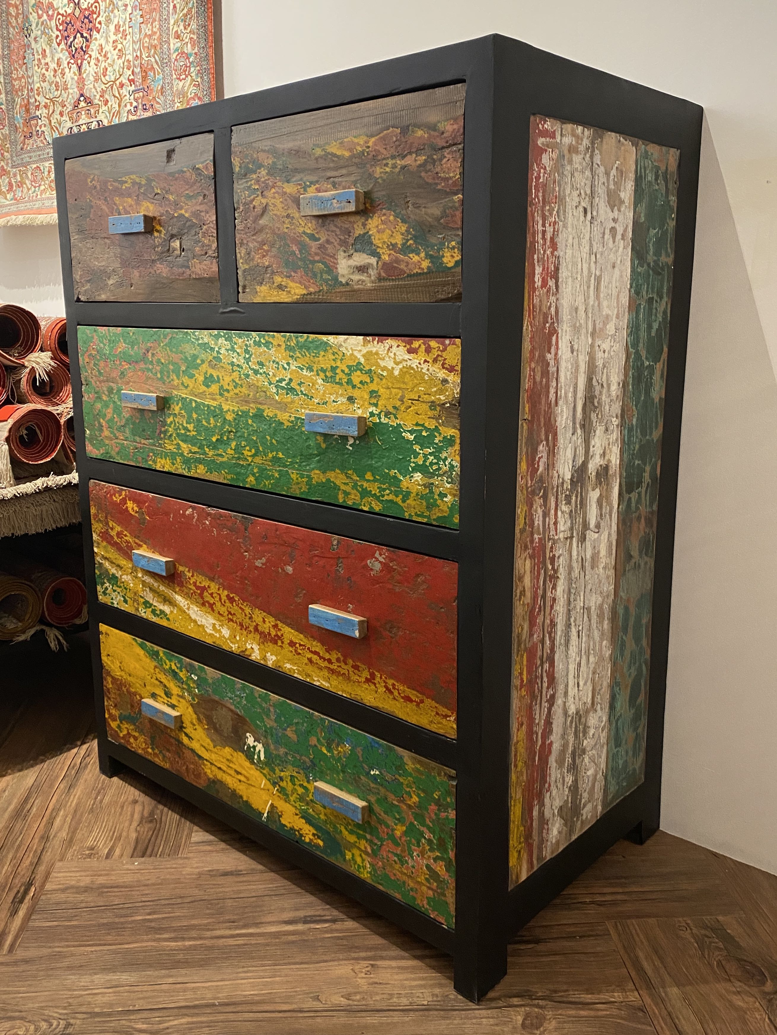 Dresser RECYCLED BOAT WOOD, Furniture & Home Living, Furniture, Shelves