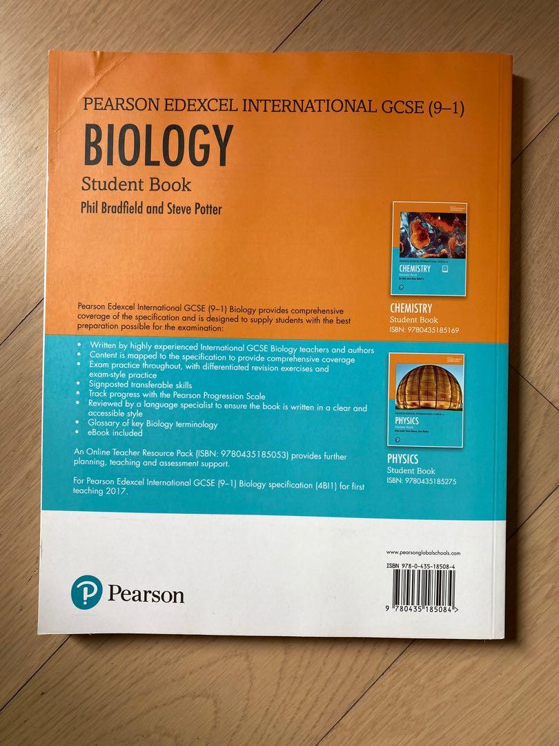 Edexcel igcse biology student book carousell