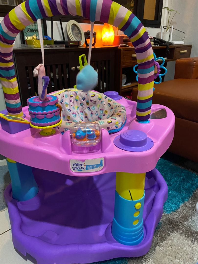 Evenflo exersaucer bounce & learn sweet tea sales party