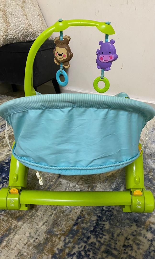 Fisher price rocker(vibrate ), Babies & Kids, Infant Playtime on Carousell