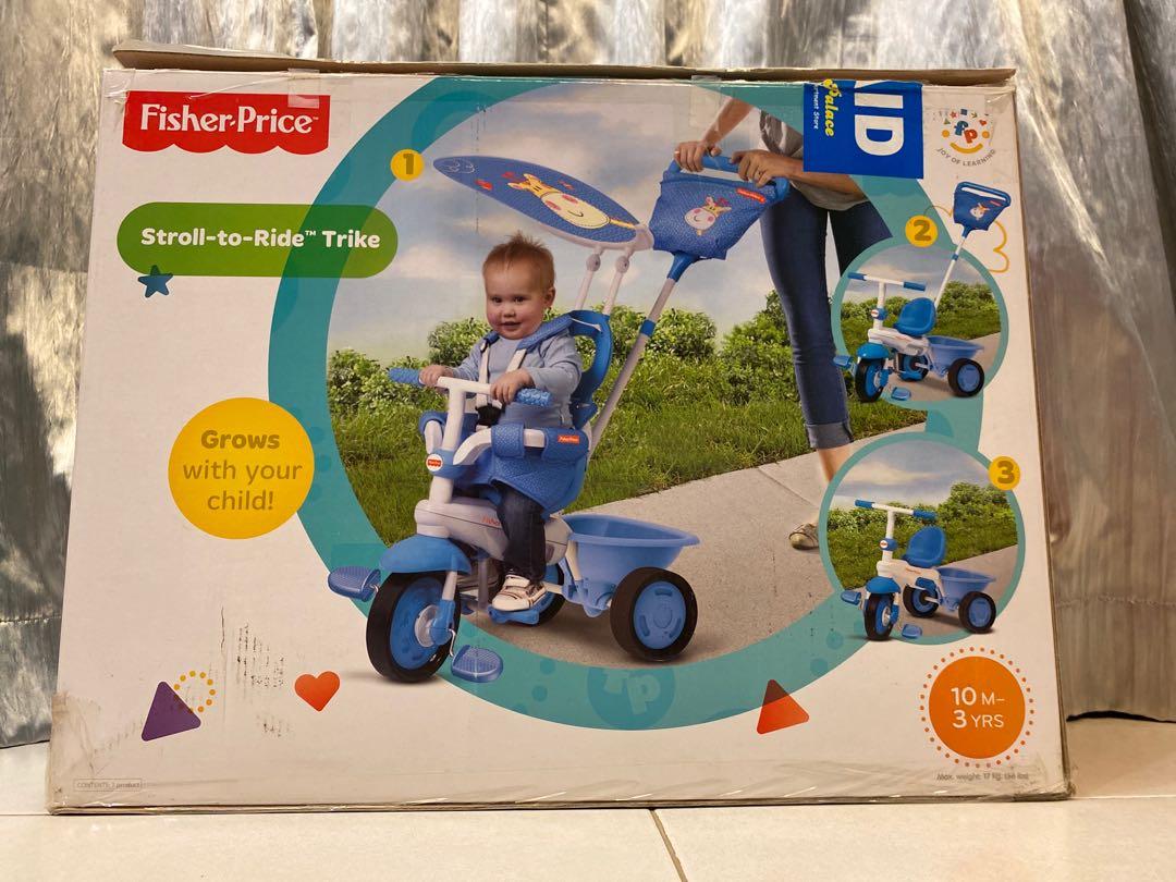Stroll to ride trike fisher price store