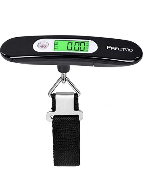 FREETOO Portable Digital Luggage Scale Hanging Suitcase Scale with
