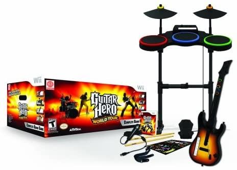 Wii guitar top hero set